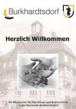 Deckblatt Willkommensbroschüre
